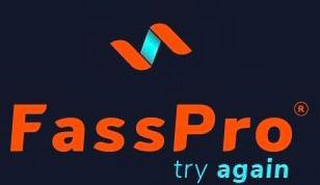 FASSPRO TRY AGAIN logo