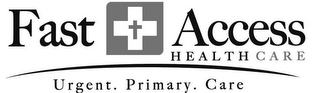 FAST ACCESS HEALTH CARE URGENT. PRIMARY. CARE logo