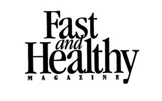 FAST AND HEALTHY MAGAZINE logo