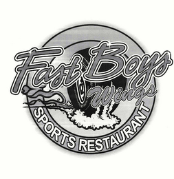 FAST BOYS WINGS SPORTS RESTAURANT logo
