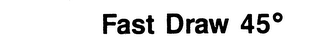 FAST DRAW 45 logo