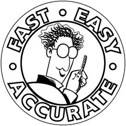 FAST EASY ACCURATE logo
