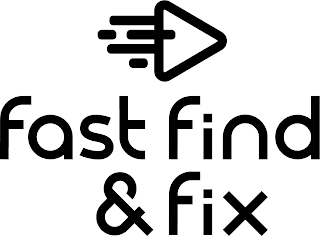 FAST FIND & FIX logo
