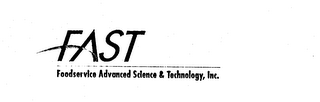 FAST FOODSERVICE ADVANCED SCIENCE & TECHNOLOGY, INC. logo