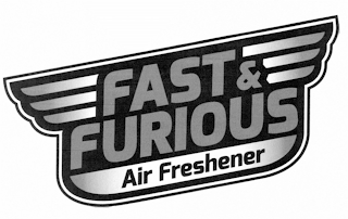 FAST & FURIOUS AIR FRESHENER logo
