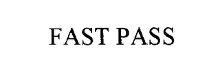 FAST PASS logo