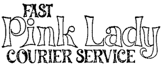 FAST PINK LADY COURIER SERVICE logo