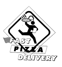 FAST PIZZA DELIVERY logo