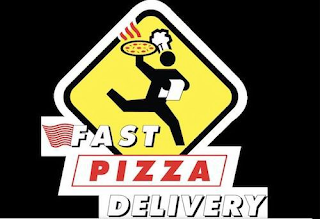 FAST PIZZA DELIVERY logo