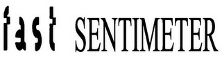 FAST SENTIMETER logo
