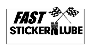 FAST STICKER N LUBE logo
