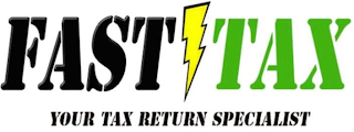 FAST TAX YOUR TAX RETURN SPECIALIST logo