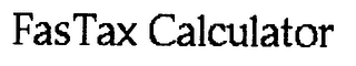 FASTAX CALCULATOR logo