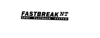 FASTBREAK NT SPOT PLAYBACK SYSTEM logo