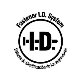 FASTENER I.D. SYSTEM I.D. SISTEMA DE IDENTIFICACIÓN DE LOS SUJETADORES logo