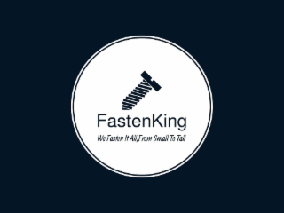 FASTENKING WE FASTEN IT ALL, FROM SMALL TO TALL logo
