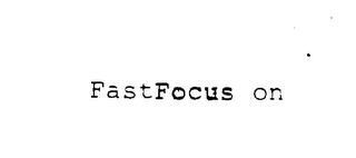FASTFOCUS ON logo