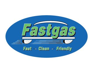 FASTGAS FAST CLEAN FRIENDLY logo