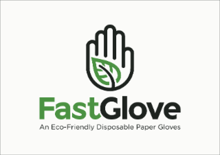 FASTGLOVE AN ECO-FRIENDLY DISPOSABLE PAPER GLOVES logo
