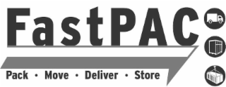 FASTPAC PACK MOVE DELIVER STORE logo