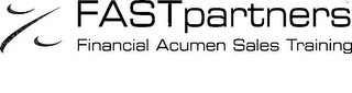 % FASTPARTNERS FINANCIAL ACUMEN SALES TRAINING logo