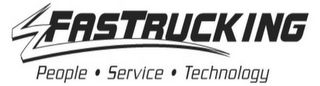 FASTRUCKING PEOPLE · SERVICE · TECHNOLOGY logo