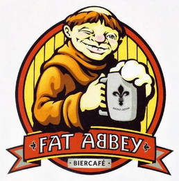 FAT ABBEY BIERCAFÉ ANNO 2008 logo