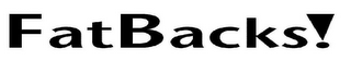 FAT BACKS! logo