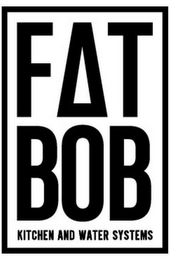 FAT BOB KITCHEN AND WATER SYSTEMS logo