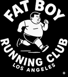 FAT BOY RUNNING CLUB LOS ANGELES logo