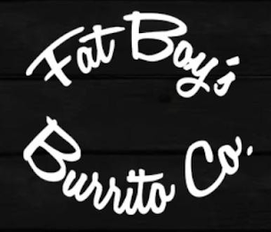 FAT BOY'S BURRITO CO. logo