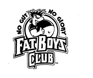 FAT BOYS CLUB NO GUT NO GLORY logo