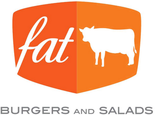 FAT BURGERS AND SALADS logo