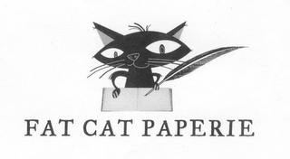FAT CAT PAPERIE logo