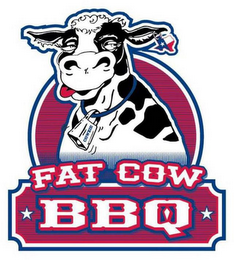 FAT COW BBQ COWZIE logo