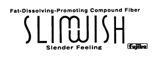 FAT-DISSOLVING-PROMOTING COMPOUND FIBER SLIMWISH SLENDER FEELING FUJIBO logo
