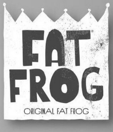FAT FROG. ORIGINAL FAT FROG. logo