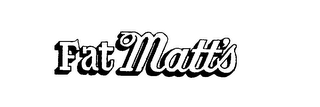 FAT MATT'S logo