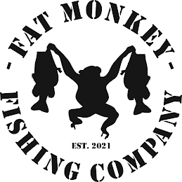 - FAT MONKEY - FISHING COMPANY EST. 2021 logo