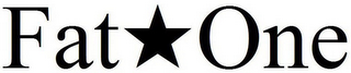 FAT ONE logo