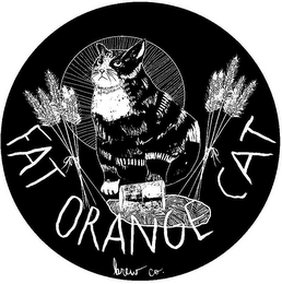 FAT ORANGE CAT BREW CO. logo