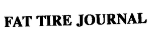 FAT TIRE JOURNAL logo