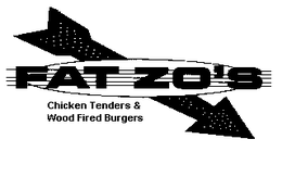 FAT ZO'S CHICKEN TENDERS & WOOD FIRED BURGERS logo