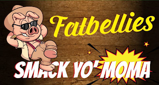 FATBELLIES SMACK YO' MOMA logo