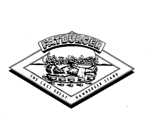 FATBURGER THE LAST GREAT HAMBURGER STAND logo