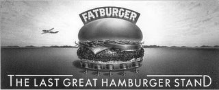 FATBURGER THE LAST GREAT HAMBURGER STAND logo