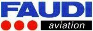FAUDI AVIATION logo