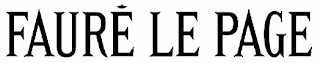 FAURÉ LE PAGE logo