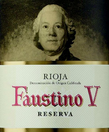 FAUSTINO V RESERVA RIOJA DENOMINACION DE ORIGEN CALIFICADA logo