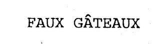 FAUX GATEAUX logo